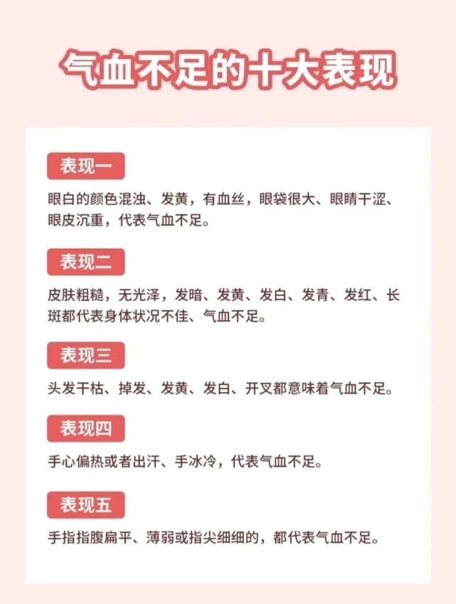 气血不足对身体及皮肤的影响|气血不足|气血