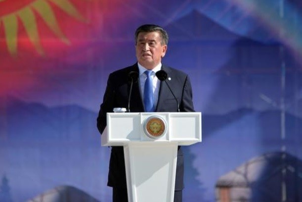 吉尔吉斯斯坦总统热恩别科夫 资料图 图源:新华社