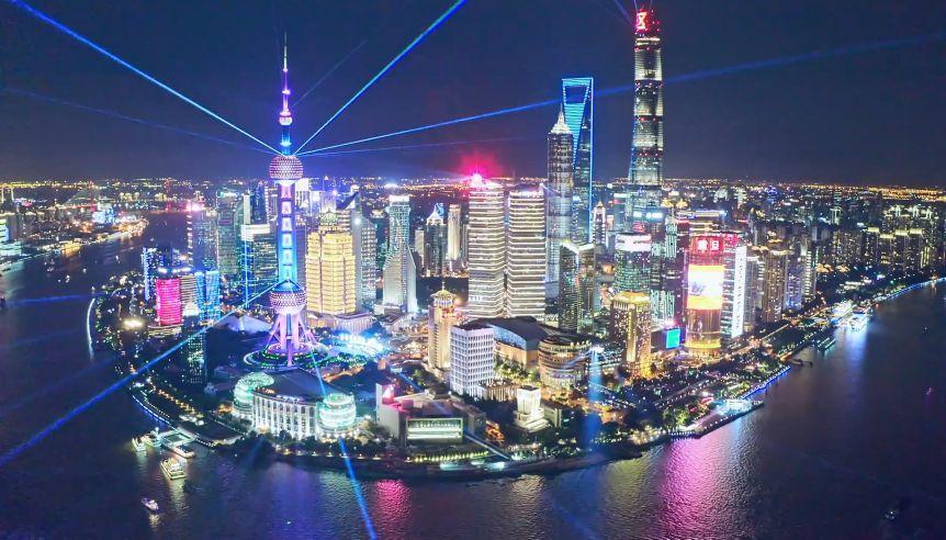 上海是世界最美城市之一,改革开放标杆城市,不知道今年国庆上海夜景