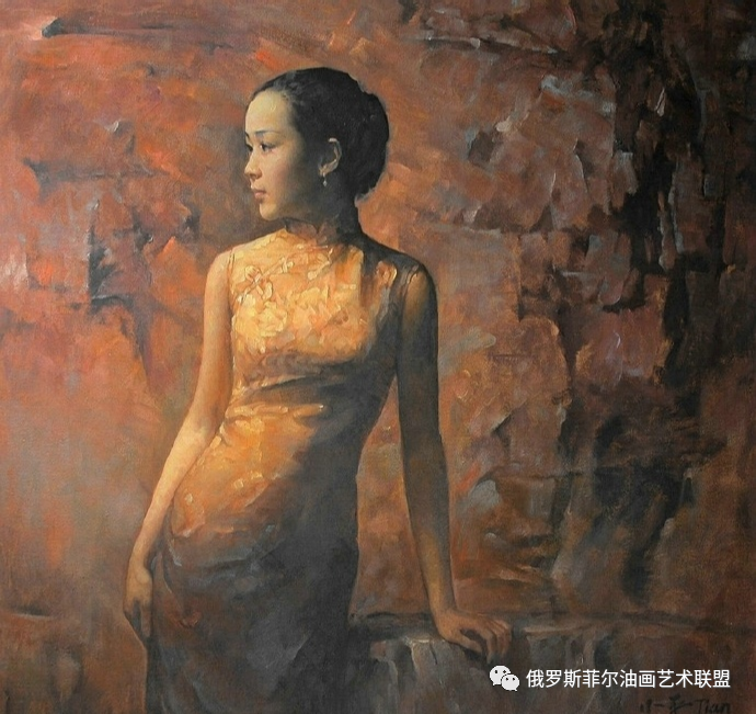 笔法细腻,生动传神～油画家田小平女性人物油画作品欣赏