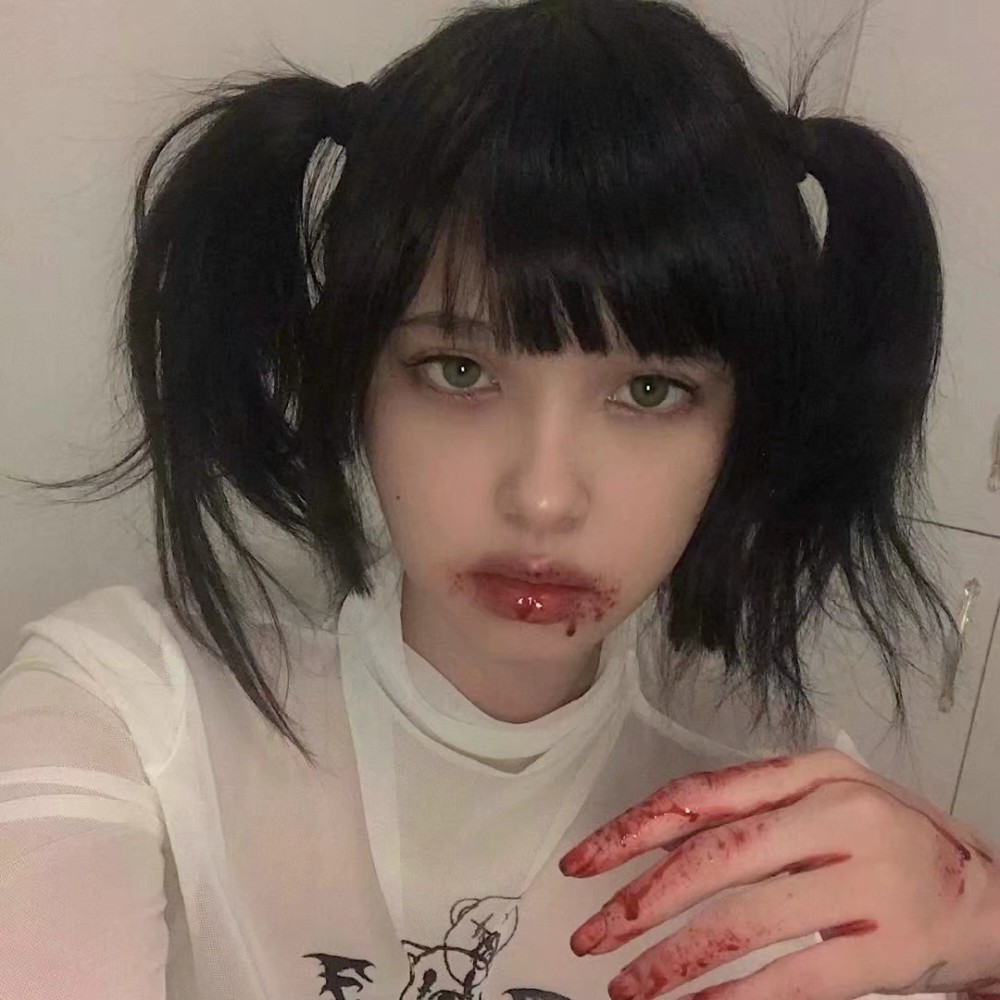 微丧·有一点酷的女孩子头像