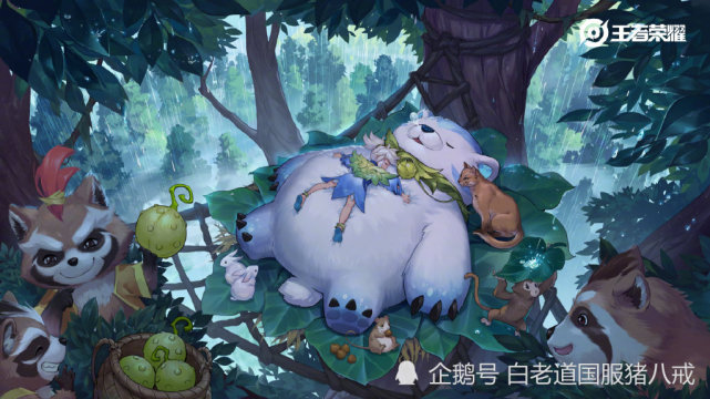 阿骨朵的背景故事,设计师还设计了漫画,一起来看看吧