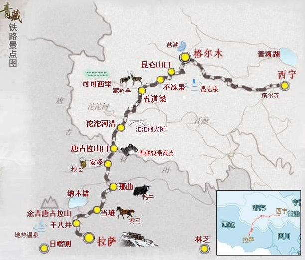 坐上火车去拉萨