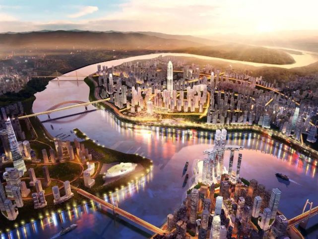 重庆中心城区将修建"五座城"!