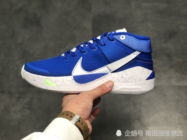 nike zoom kd 13 杜兰特13代 缓震实战篮球鞋 蓝白