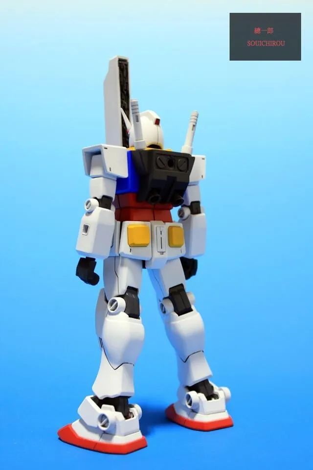 模玩控:太魔性!一柱擎天rx78高达