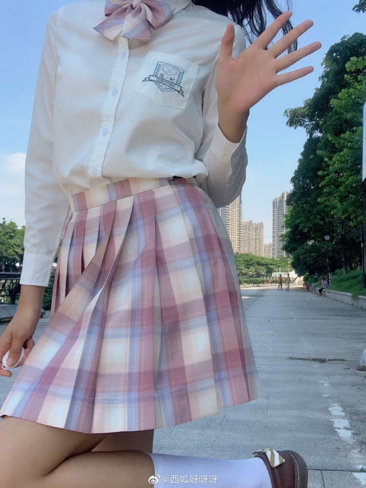jk制服日常第99期立花家格裙超话