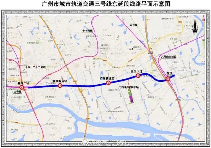 广州地铁里程数全国第三!12条在建新线进度曝光