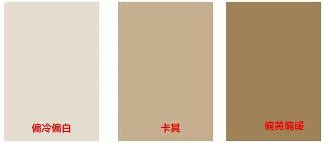 卡其色显人黑不学会根据冷暖肤色挑选你也能化老气为时髦