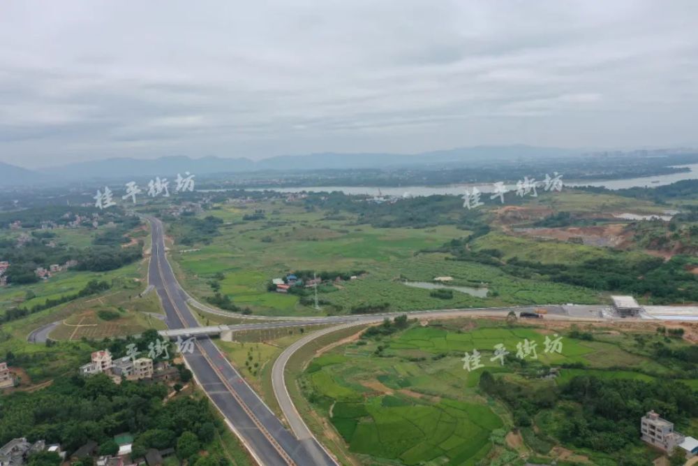 广西又一条高速公路通车在即,将惠及桂平这些乡镇