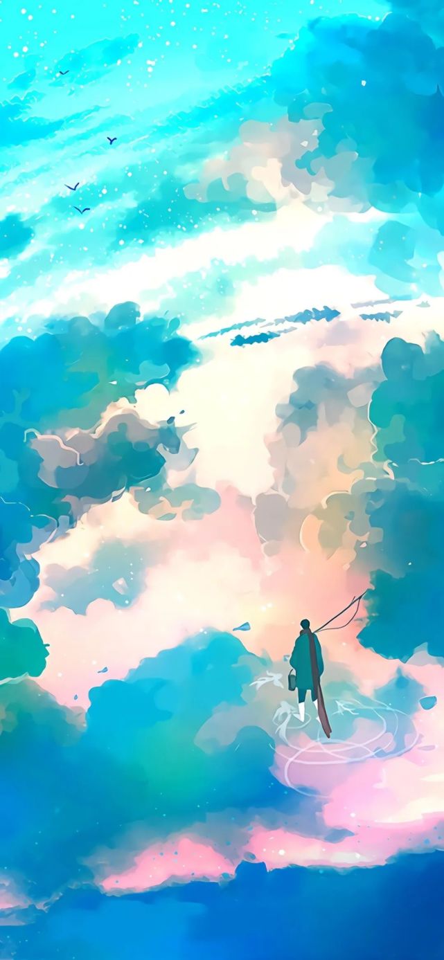 壁纸女神动漫天空