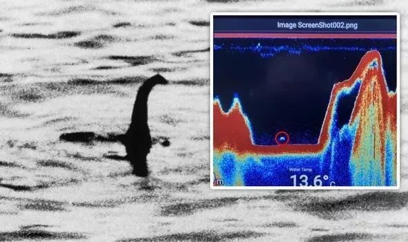 出现声纳图10秒,尼斯湖水下170米有宽10米生物,是什么