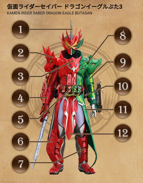 假面骑士圣刃:三个新形态数据公开,剑斩拥有三大必杀技!