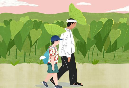 《菊次郎的夏天》:影片中多用固定机位拍摄,有很多奇