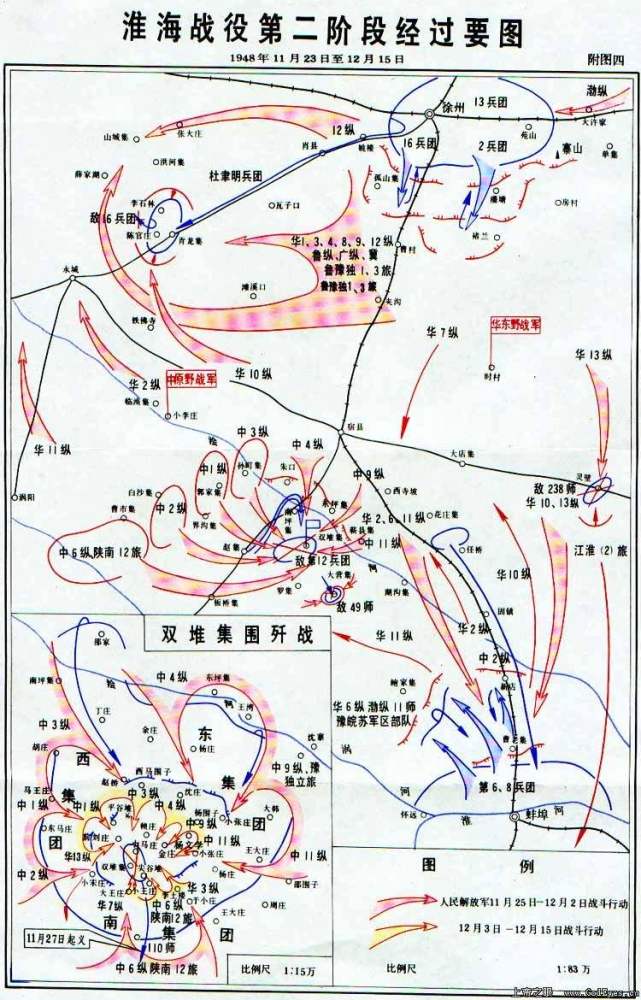 大王庄之战淮海战役最惨烈的一次大战我军损失了一个师