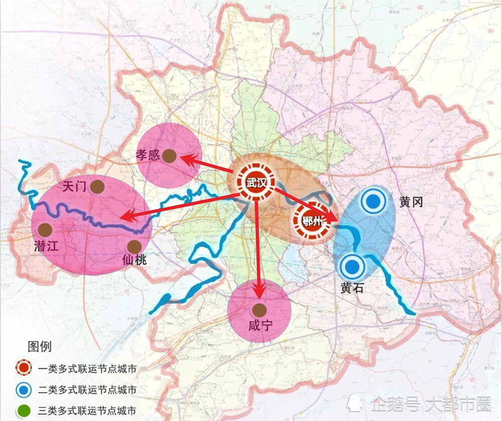 武汉市城市圈