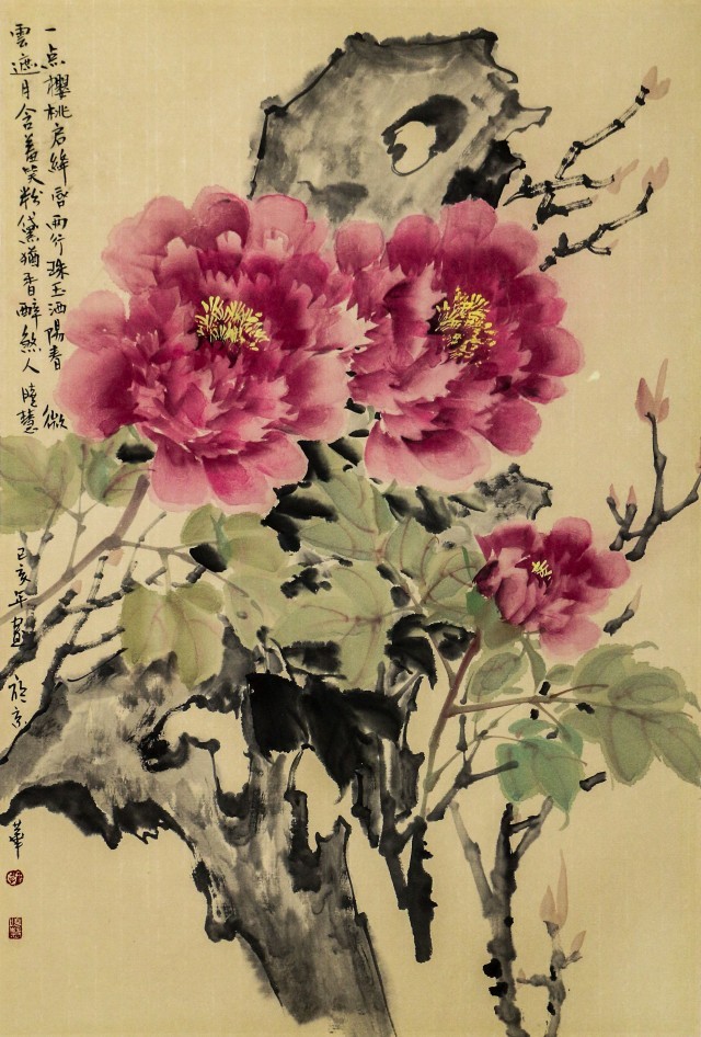 都说"画花难画叶,来自"牡丹之乡"的画家郭晓慧竟能画的恰到好处!