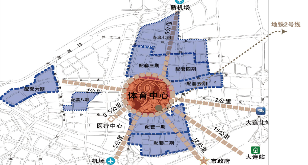 大连体育新城规划开发八期 区域房价还有多大升值空间