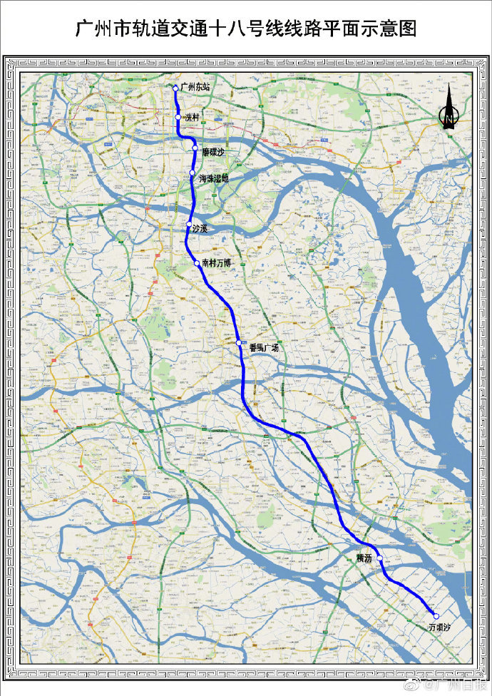广州地铁22号线拟延至东莞接深圳有望成为广深第一条牵手地铁线路