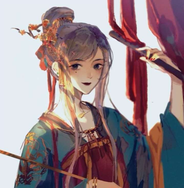 古风头像|当你的眼睛眯着笑