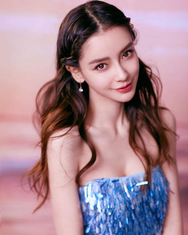 angelababy穿过的仙女高定礼服,灵动温柔人鱼公主