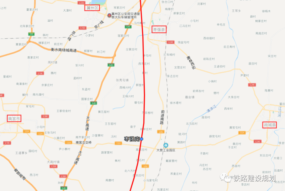 628km,下行距离临清东站 33.482km.车站性质为中间站.