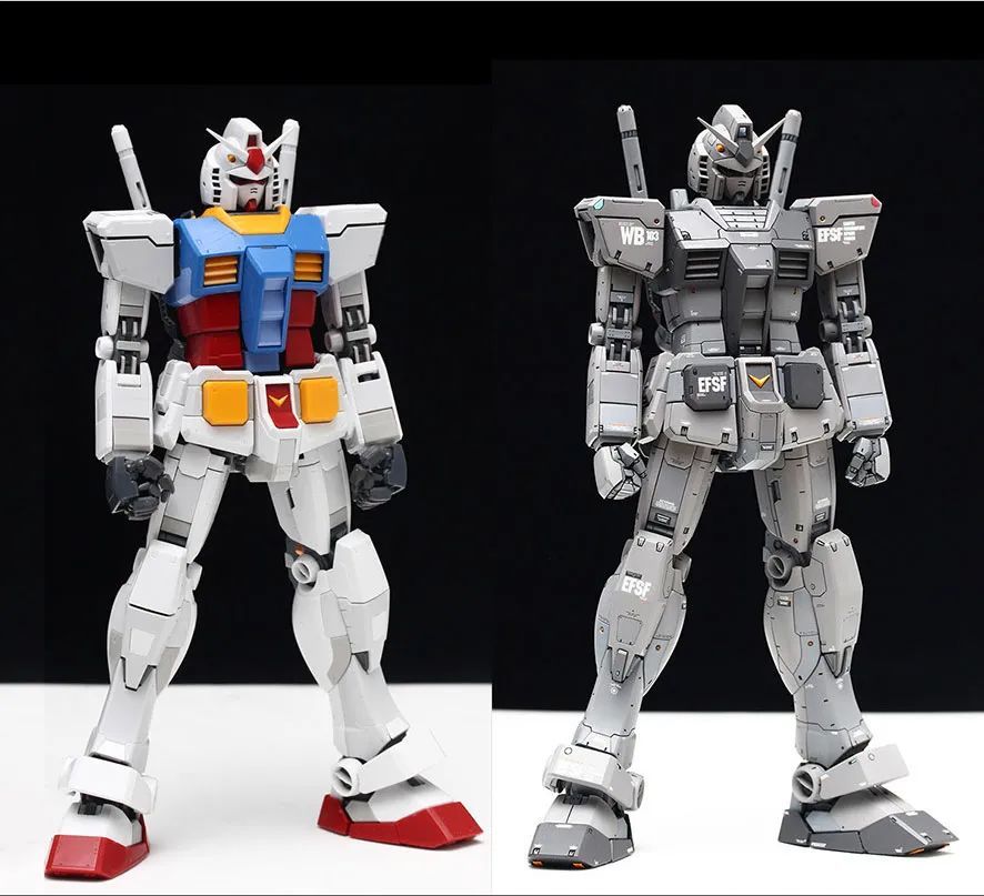 细节表现强到爆,1/100 rx-78-2改g3