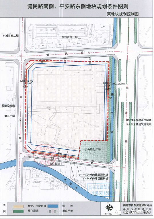 碧桂园2.65亿摘得高邮东部新城地块