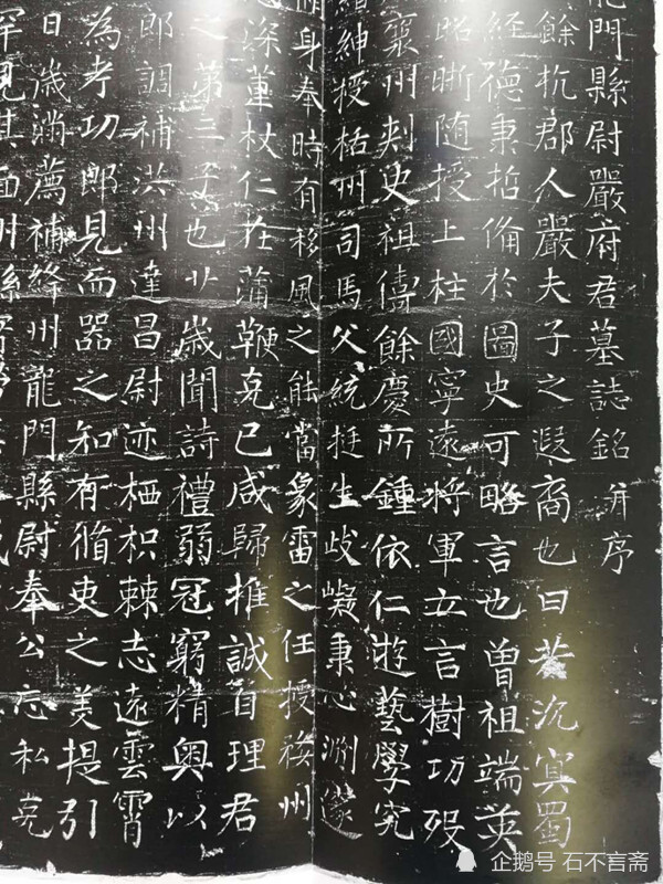 草书大家的楷书之作?张旭《严仁墓志:运笔雄健,锋芒毕露