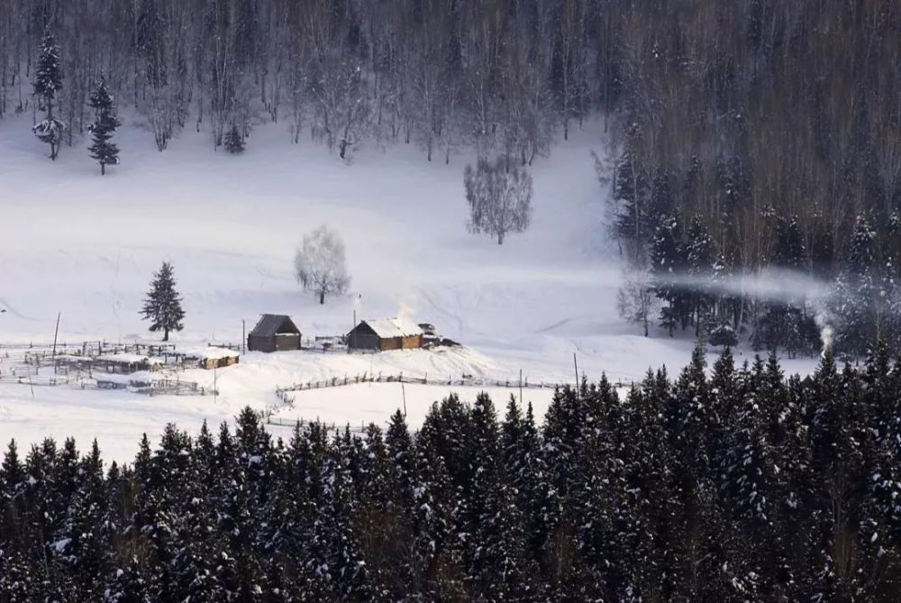 【2022年元旦】冬游新疆喀纳斯禾木雪景,新年祈福迎接