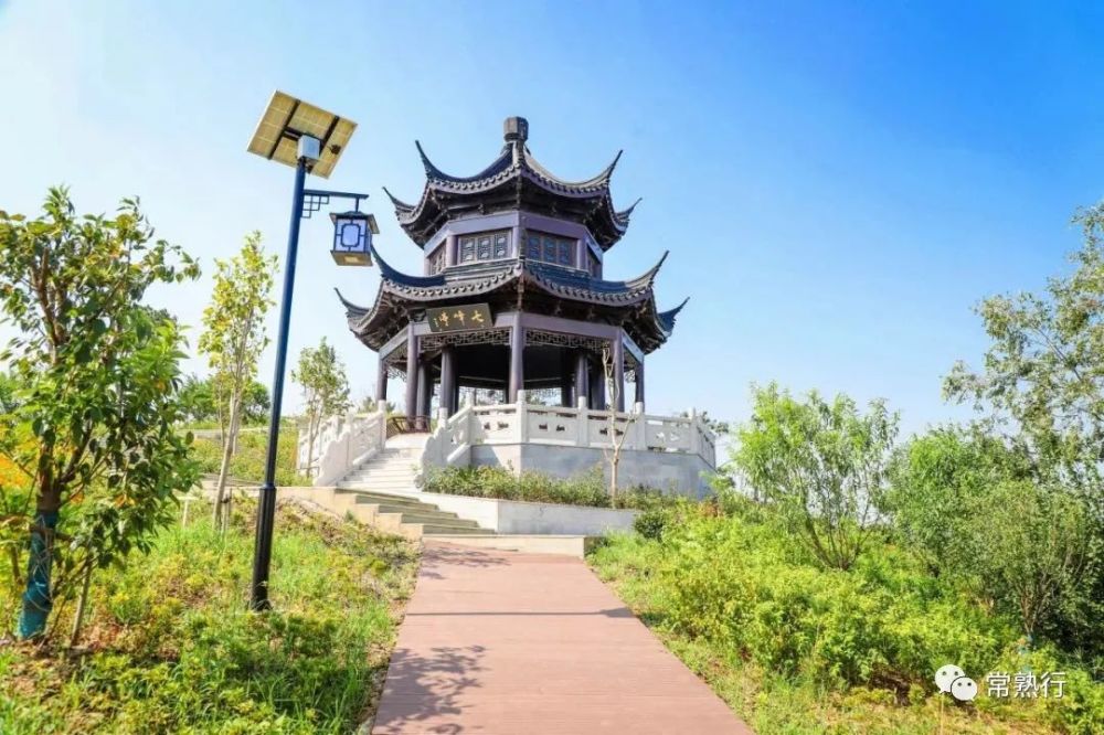 相约常熟铁黄沙生态岛,快来get这份公交线路指南!
