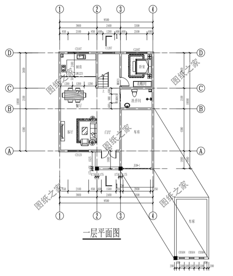 看完这四款农村自建房90平方米三层设计图纸,你还不心动吗?