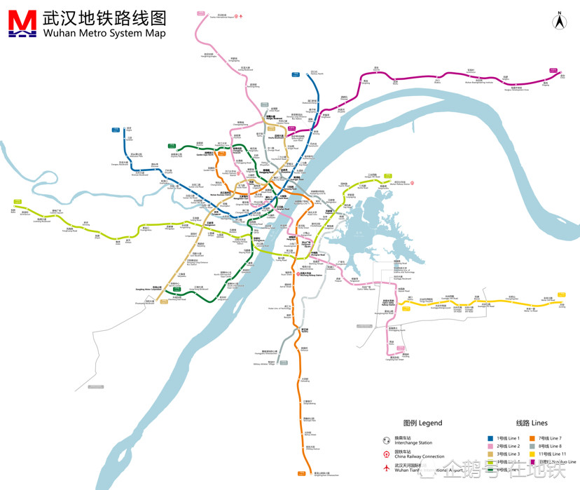 根据远景按规划,12条轨道交通线路分为3个层次:第一层次为镇间骨架