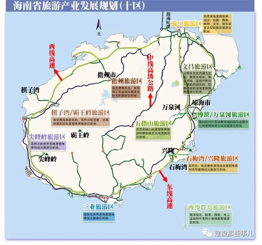 《海南省总体规划》谋划确立重点发展十二大产业:即旅游业,热带特色