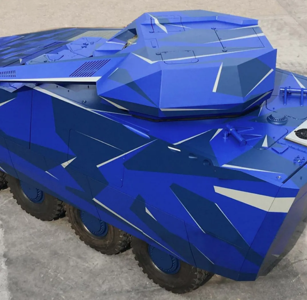 这就是未来科幻装甲车?德国电动步战亮相,悄无声息时速高达100公里