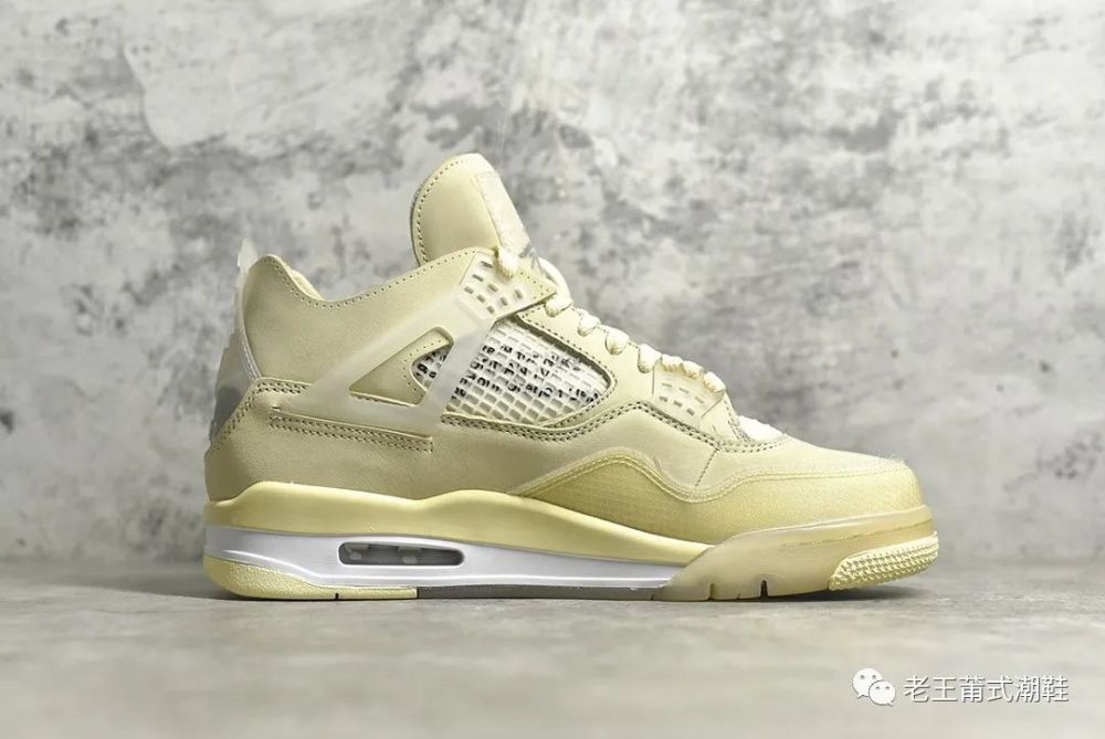 ow×aj4白帆开箱测评|独特复古的鞋身,吸睛又帅气