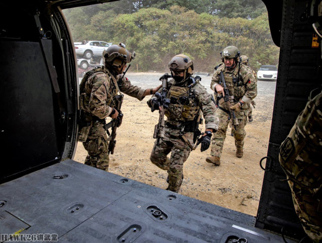 美国国民警卫队空中突击训练"板凳深度"同样体现在特种作战方面