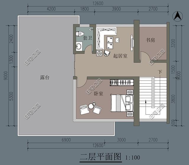 农村房12米宽8米进深,怎么设计好一点?