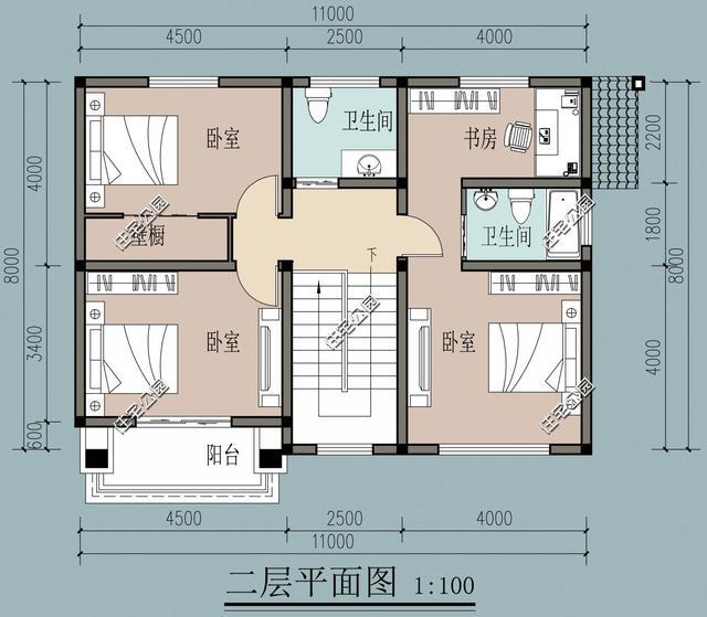 农村房12米宽8米进深,怎么设计好一点?