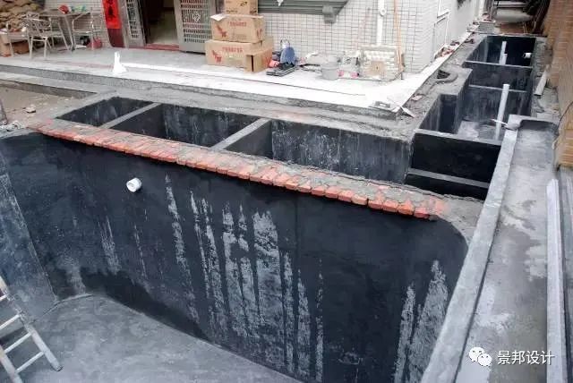 锦鲤鱼池设计建造全过程
