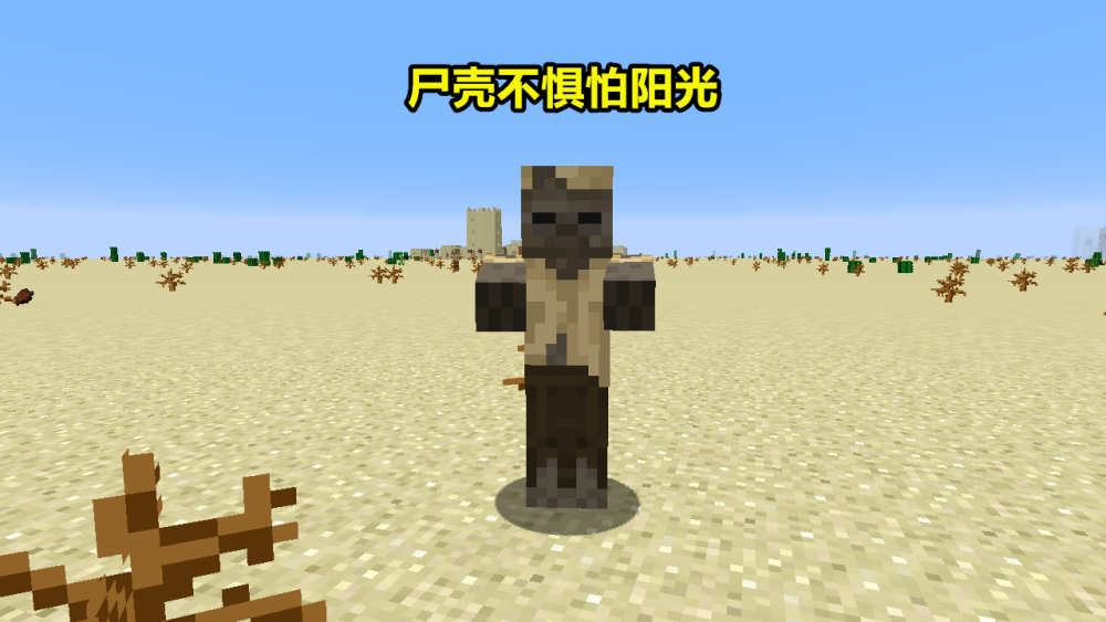 我的世界每个人的游戏经历都有一段献给小僵尸的游戏结束