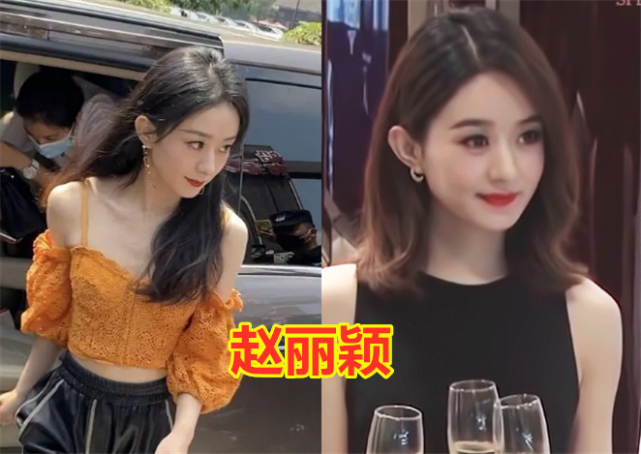 路人镜头下的明星,许佳琪颜值高,赵丽颖少女感,关晓彤