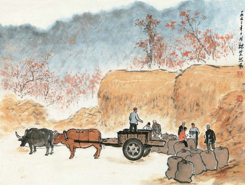 怀旧60年代的画里中国