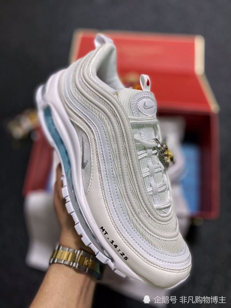 nikeairmax97耶稣圣水开箱鉴赏