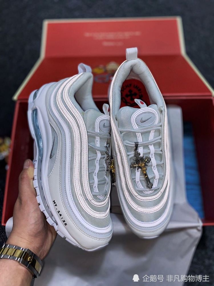 nikeairmax97耶稣圣水开箱鉴赏