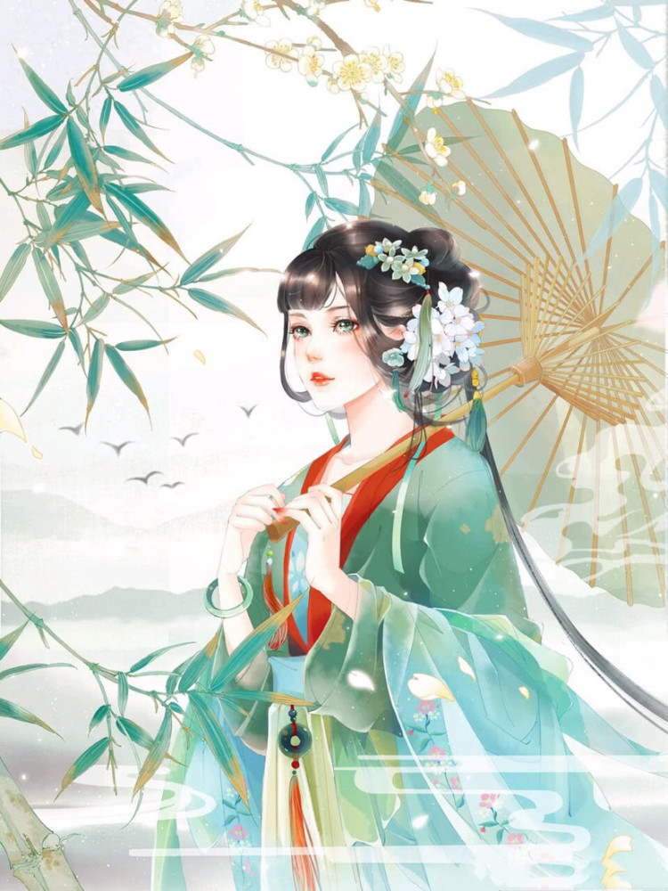 唯美的动漫古风女头.你爱了吗?