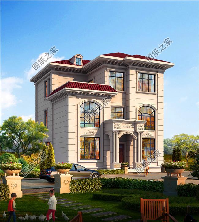 10x12三层自建房设计图,自建房10x12米布局图片 农村10x12米三层自建房设计图给你备好了,是土豪的点进来