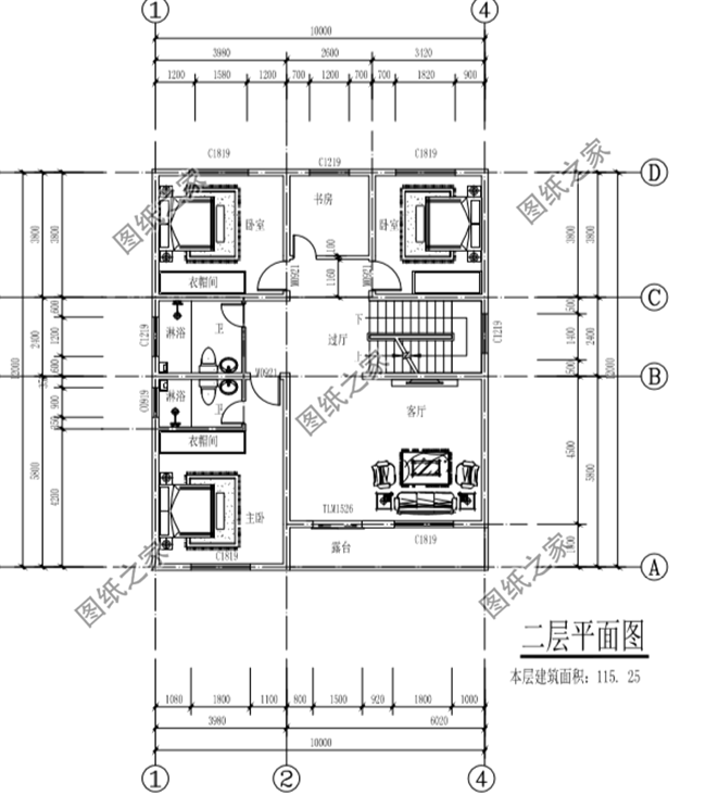 120普通农村建房设计图,12x10米农村自建房 农村10x12米三层自建房设计图给你备好了,是土豪的点进来