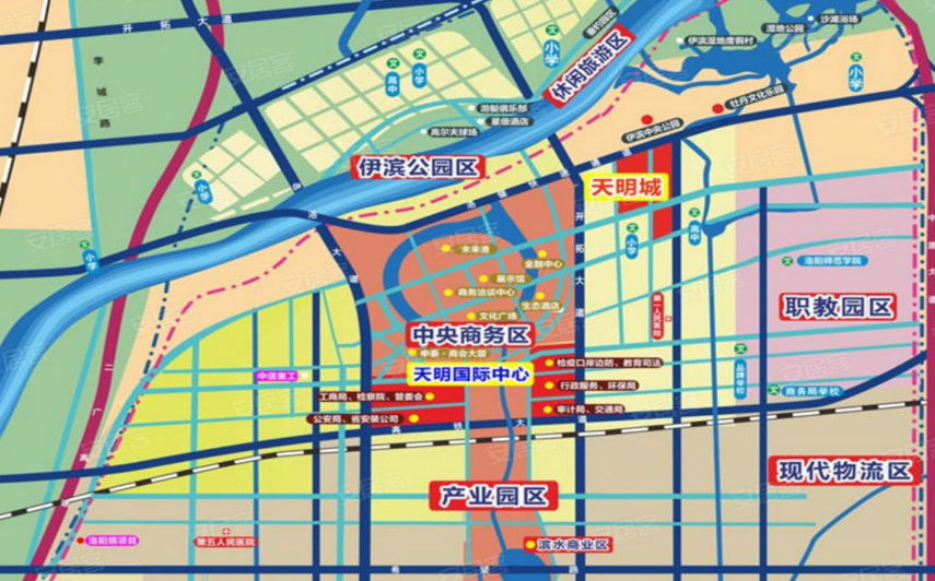 建业洛阳伊滨区或再添两个新项目建业伊水东望建业观山悦