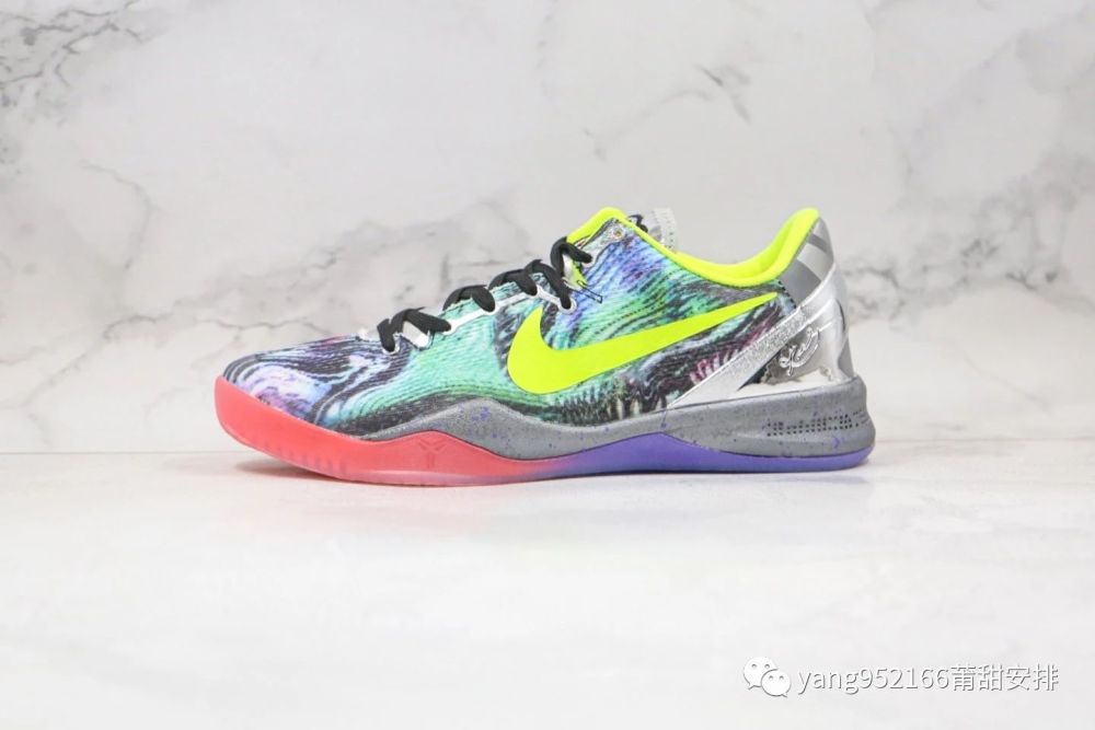 耐克nike zoom kobe viii科比8代大师之路炫彩配色